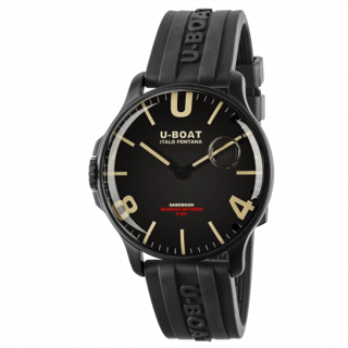 U-Boat Darkmoon 8464/B Stainless steel Black