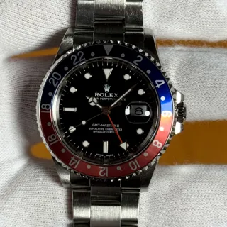 Rolex GMT-Master II 16710 40mm Stainless steel Black