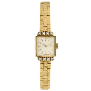 Movado 16.5mm 14k yellow gold