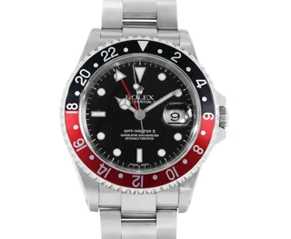 Rolex GMT-Master 40mm Stainless steel Black