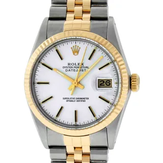 Rolex Datejust 36mm Stainless steel and 14k yellow gold