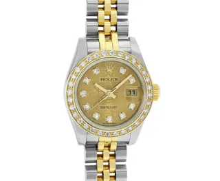 Rolex Datejust 26mm Stainless steel and 18k yellow gold Champagne