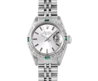 Rolex Date 26mm Stainless steel and 18k white gold