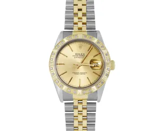 Rolex Datejust 36mm Stainless steel and 18k yellow gold Champagne