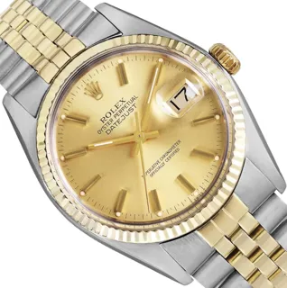 Rolex Datejust Yellow gold and Stainless steel Champagne