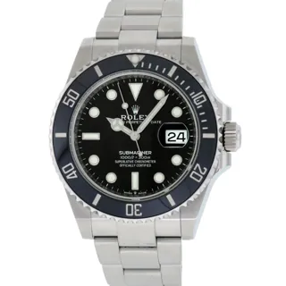 Rolex Submariner 41mm Stainless steel Black