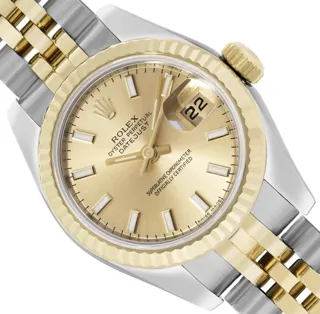 Rolex Datejust 26mm Stainless steel and 18k yellow gold Champagne