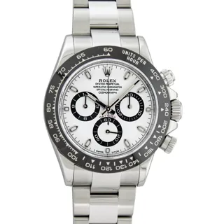 Rolex Daytona 116500 40mm Stainless steel White