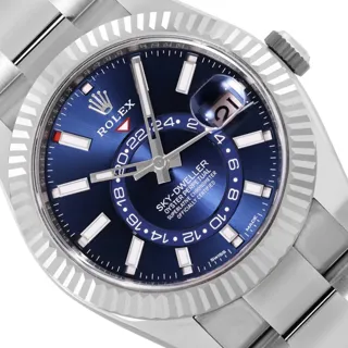 Rolex Sky-Dweller Stainless steel Blue