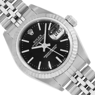 Rolex Datejust 26mm Stainless steel Black