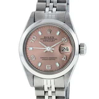 Rolex Datejust 26mm Stainless steel Salmon