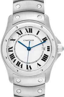 Cartier Santos Ronde W20027K1 Stainless steel Silver