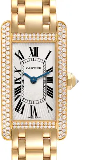 Cartier Tank Américaine WB7012K2 Yellow gold Silver