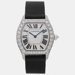 Cartier Tortue WA507231 28mm White gold