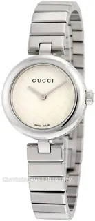 Gucci YA141502 brushed/polished steel White