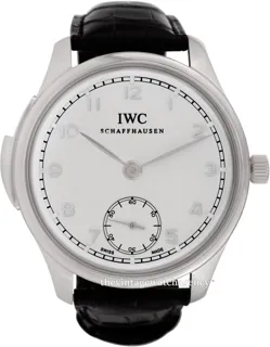 IWC Portuguese Minute Repeater IW544906 Platinum Silver