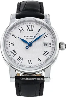 Montblanc Star 107114 39mm Stainless steel Silver