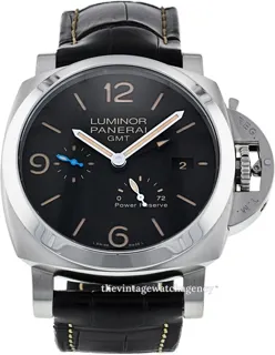 Panerai Luminor 1950 3 Days GMT Power  PAM 01321 44mm Stainless steel Black