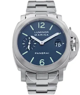 Panerai Luminor Marina PAM 00070 40mm Stainless steel Blue