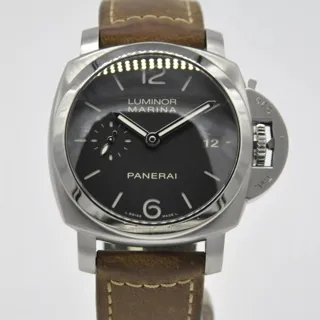 Panerai Luminor 42mm Stainless steel Black