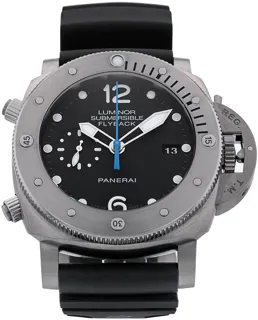 Panerai Submersible PAM 00614 47mm Titanium Black