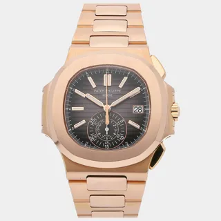 Patek Philippe Nautilus 40mm Rose gold Black