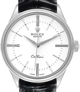 Rolex Cellini 50509 39mm White gold White