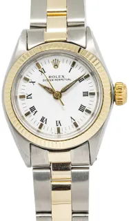 Rolex Cellini 6621 25mm Yellow gold Silver