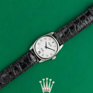 Rolex Cellini Danaos 6229 ( DIAL) 25mm White gold White