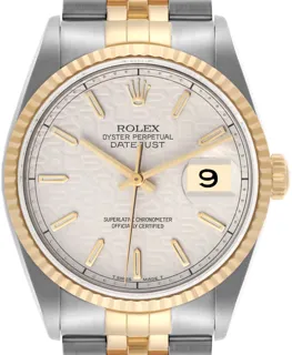 Rolex Datejust 36 16233 Stainless steel White