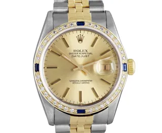 Rolex Datejust Yellow gold and Stainless steel Champagne