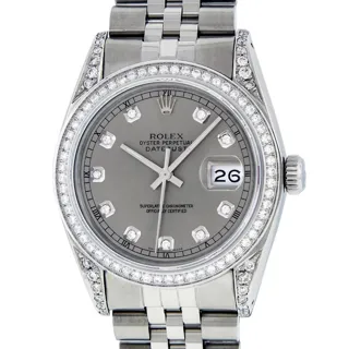 Rolex Datejust Stainless steel Gray