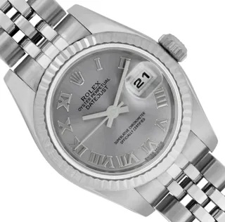 Rolex Datejust Stainless steel and 18k white gold Silver