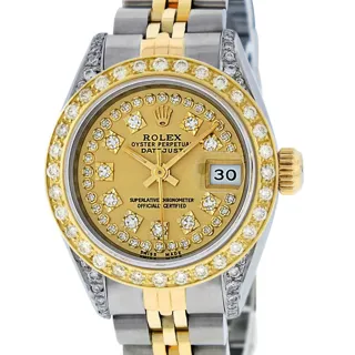 Rolex Datejust Stainless steel and 18k yellow gold Champagne