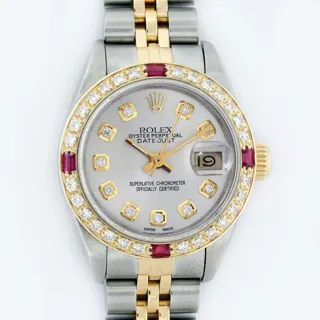 Rolex Datejust Stainless steel and 18k yellow gold Silver