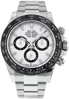 Rolex Daytona 116500LN 40mm Stainless steel White