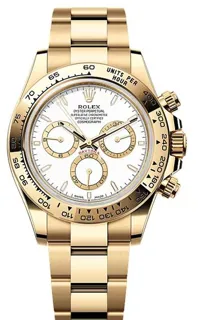 Rolex Daytona 126508-0001 40mm Yellow gold White