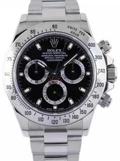 Rolex Daytona 116520 ( (1988-2015)) 40mm Stainless steel Black