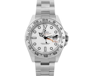 Rolex Explorer II Stainless steel White