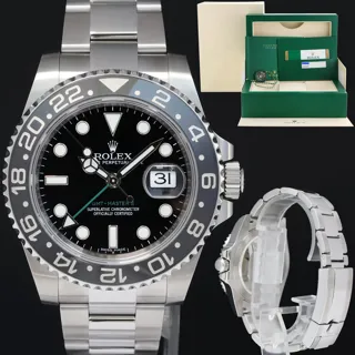 Rolex GMT-Master 116710 40mm Stainless steel Black