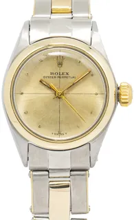 Rolex Oyster Perpetual 26 6804 25mm Stainless steel Golden