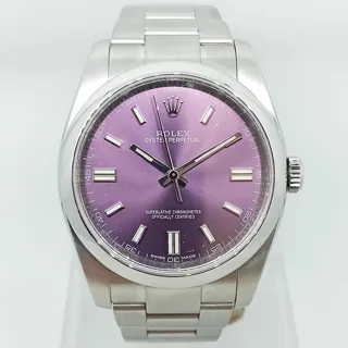 Rolex Oyster Perpetual 36 116000 36mm Stainless steel Purple