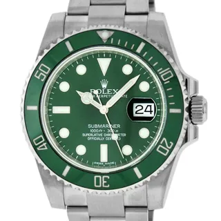 Rolex Submariner 116610LV 40mm Stainless steel Green