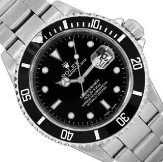 Rolex Submariner Date 40mm Stainless steel Black