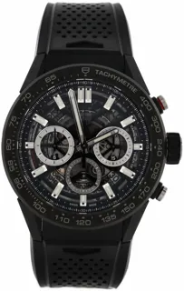 TAG Heuer Carrera CBG2A91.FT6173 Carbon fiber and Stainless steel Clear