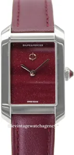 Baume & Mercier Hampton M0A10673 Stainless steel Red