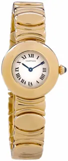 Cartier Colisee 91324 24mm Yellow gold White