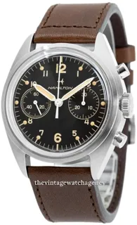 Hamilton Khaki Aviation H76409530 Stainless steel Black