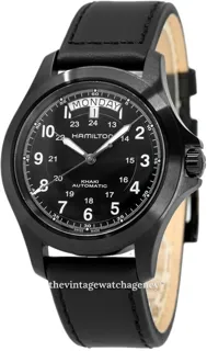 Hamilton Khaki Field H64465733 Stainless steel Black