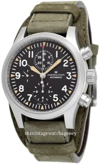 Hamilton Khaki Field H71706830 Stainless steel Black